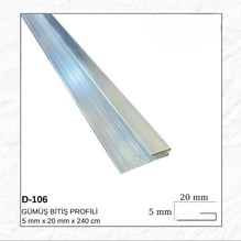 L GÜMÜŞ BİTİŞ PROFİLİ